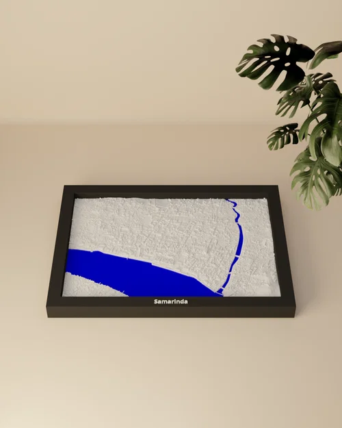 Samarinda, Indonesia - 3D Miniature - Image 3