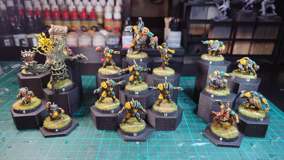 Bệ trưng bày miniature modular để chụp ảnh & showcase (honeycomb) - Image 2