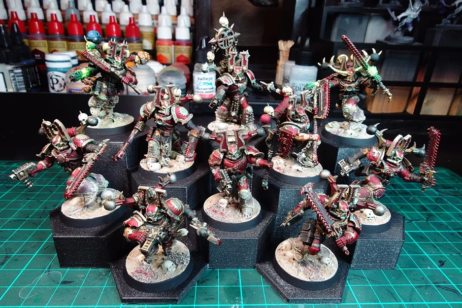 Bệ trưng bày miniature modular để chụp ảnh & showcase (honeycomb) - Image 3