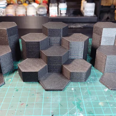 Bệ trưng bày miniature modular để chụp ảnh & showcase (honeycomb)