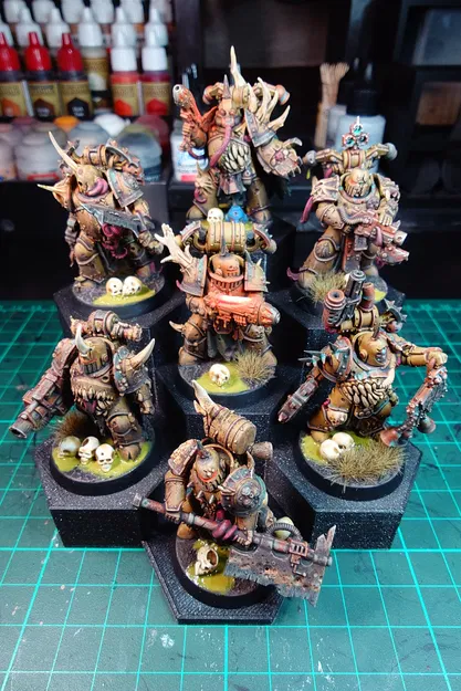 Bệ trưng bày miniature modular để chụp ảnh & showcase (honeycomb) - Image 6