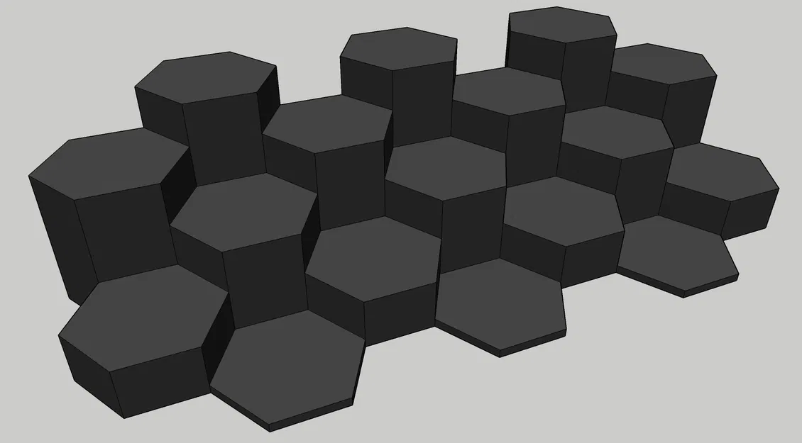 Bệ trưng bày miniature modular để chụp ảnh & showcase (honeycomb) - Image 7