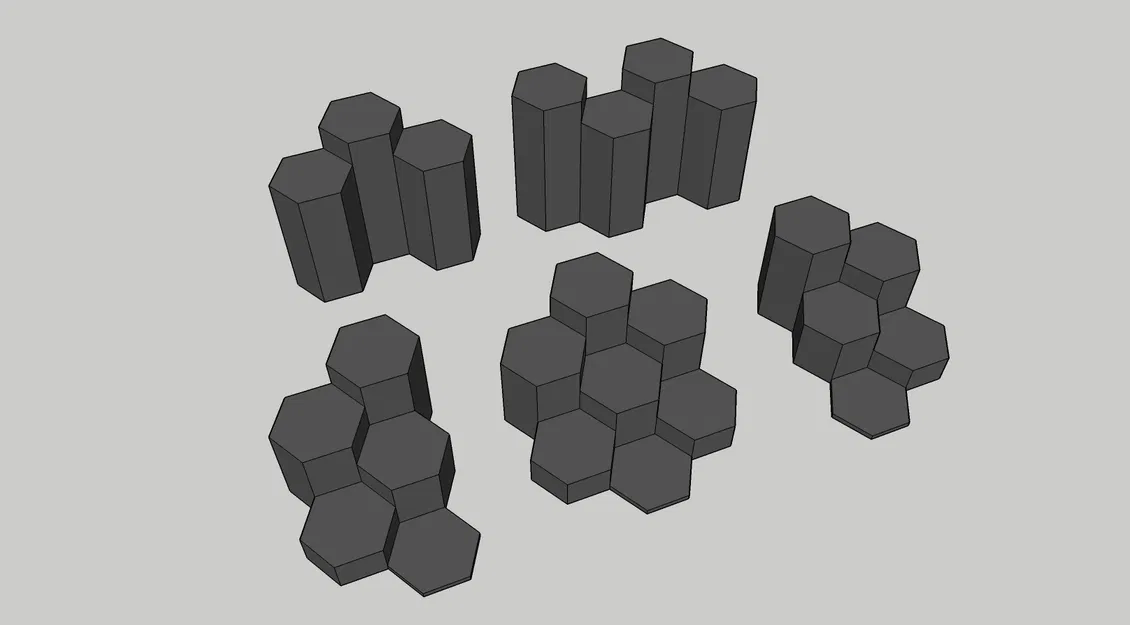 Bệ trưng bày miniature modular để chụp ảnh & showcase (honeycomb) - Image 8