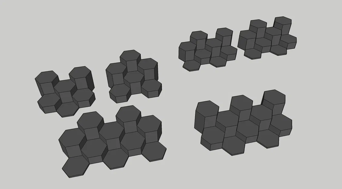 Bệ trưng bày miniature modular để chụp ảnh & showcase (honeycomb) - Image 9