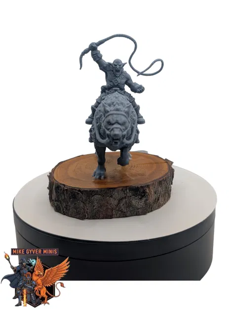 Goblin Worg Rider - MGM Mini Print-Ready - Image 2
