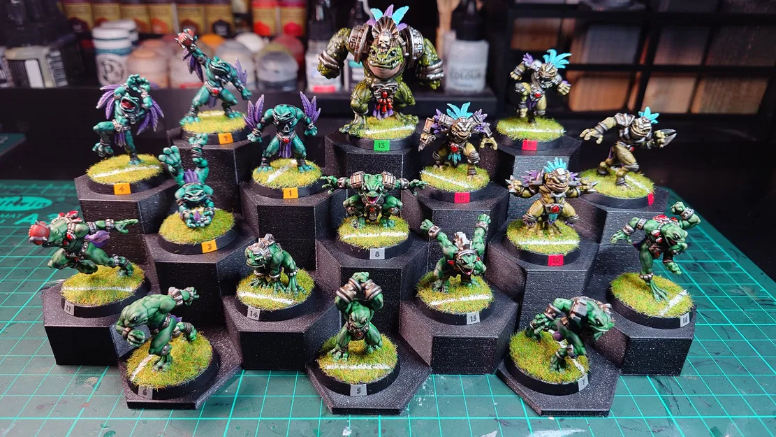 Bệ trưng bày miniature modular để chụp ảnh & showcase (honeycomb) - Image 13