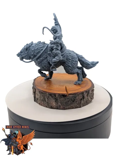 Goblin Worg Rider - MGM Mini Print-Ready - Image 5