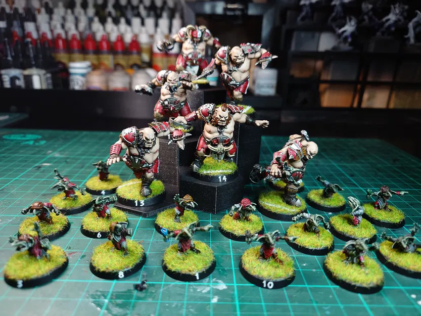 Bệ trưng bày miniature modular để chụp ảnh & showcase (honeycomb) - Image 15