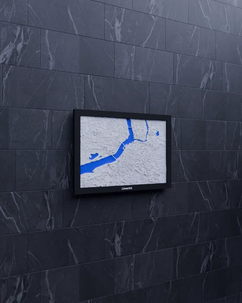 Limerick, Ireland - Mô hình thu nhỏ 3D - Image 1