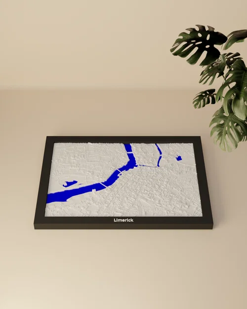 Limerick, Ireland - Mô hình thu nhỏ 3D - Image 3