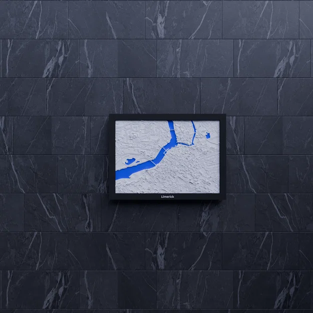 Limerick, Ireland - Mô hình thu nhỏ 3D - Image 7