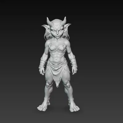 Infernal Oni Daughter – Mô hình nữ chiến binh quỷ fantasy