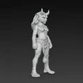 Infernal Oni Daughter – Mô hình nữ chiến binh quỷ fantasy - Thumbnail 4
