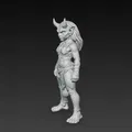 Infernal Oni Daughter – Mô hình nữ chiến binh quỷ fantasy - Thumbnail 5