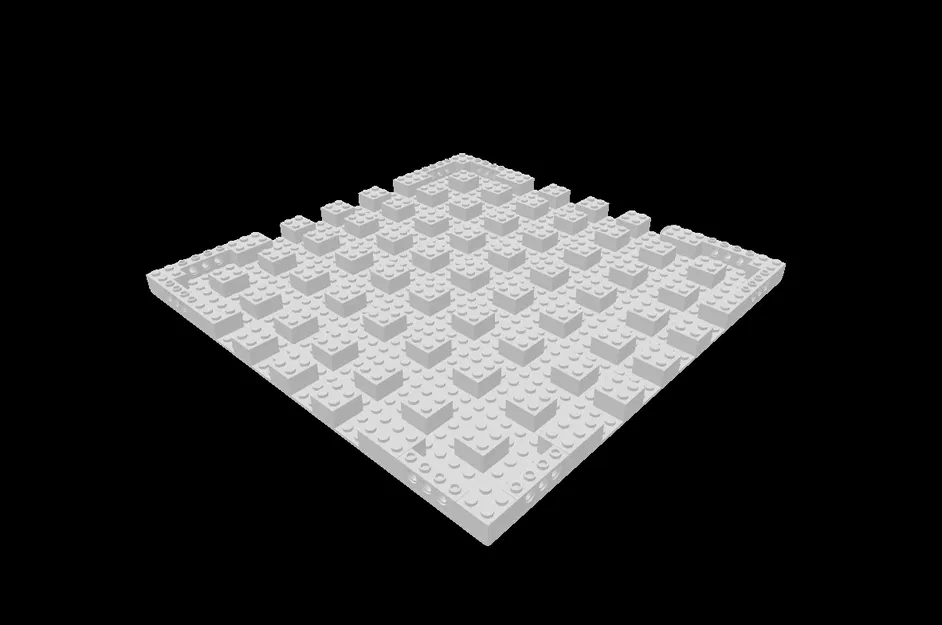 Đế MILS Plate lắp sẵn tương thích Lego - Image 1