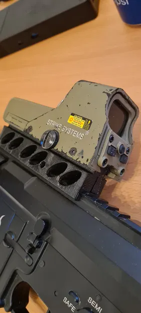 RIS/Picatinny Rail Riser 13mm (Airsoft) – Nâng rail 13mm - Image 1