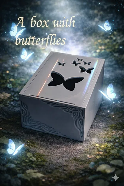 Hộp có bươm bướm - Image 1