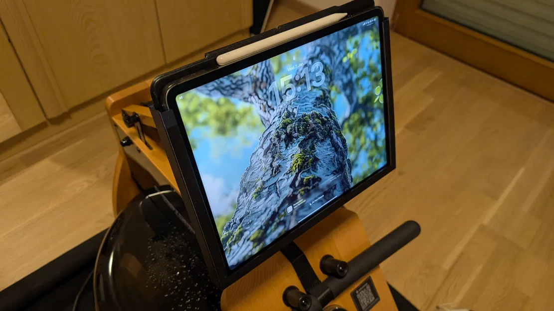 Giá đỡ iPad Pro 12.9" cho máy chèo Christopeit WP 5000 - Image 1