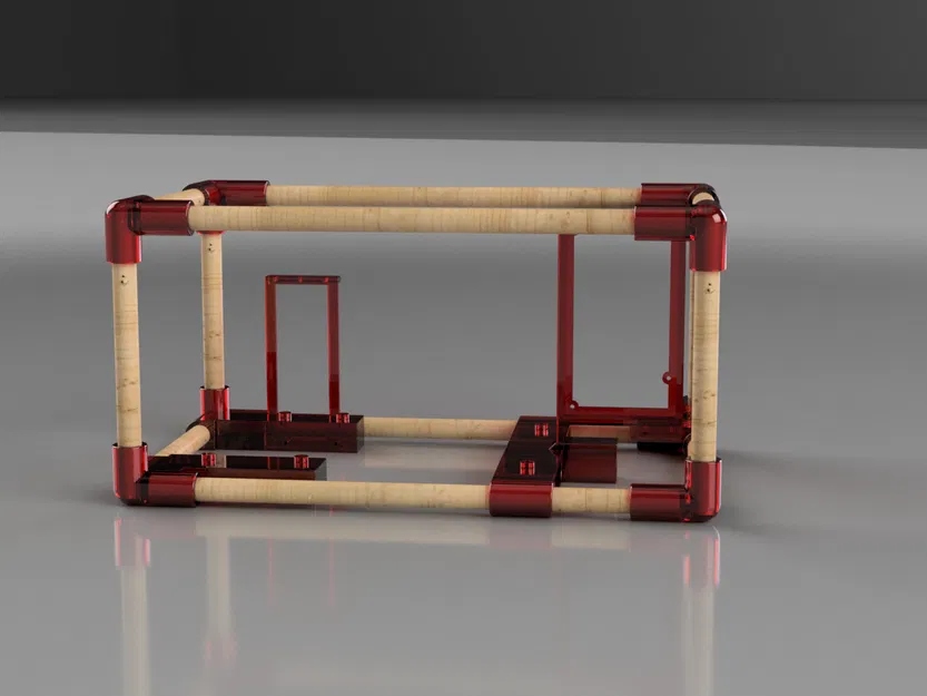 Khung PC open-air & test bench Qiyida X99 Xeon dùng ATX PSU - Image 2