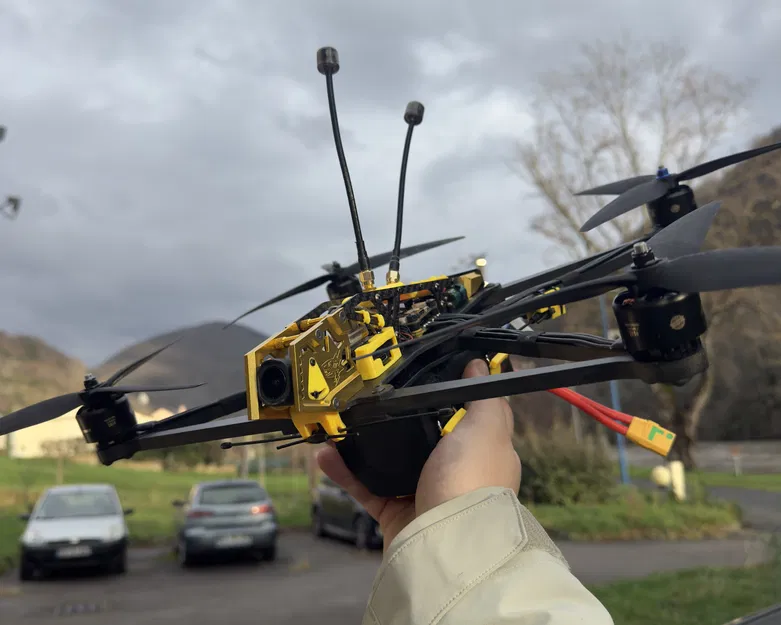 RQ1 10" Drone FPV - Khung Drone Tầm Xa Nhẹ - Image 1