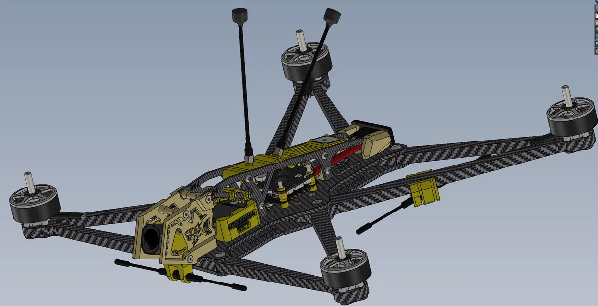 RQ1 10" Drone FPV - Khung Drone Tầm Xa Nhẹ - Image 2