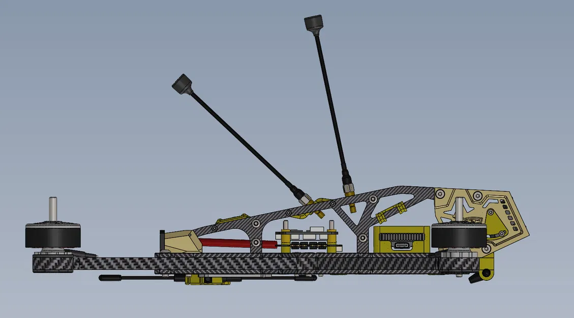 RQ1 10" Drone FPV - Khung Drone Tầm Xa Nhẹ - Image 11