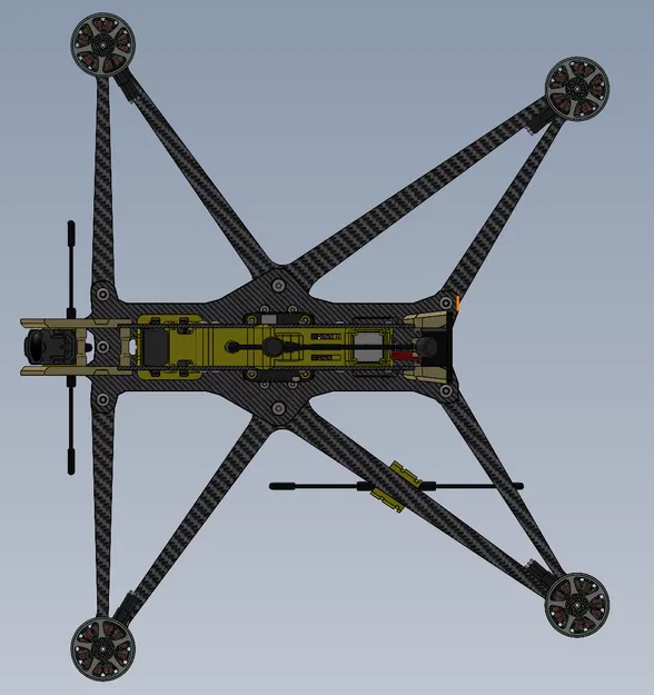 RQ1 10" Drone FPV - Khung Drone Tầm Xa Nhẹ - Image 12