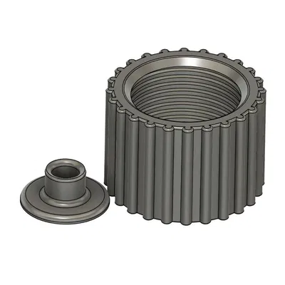 Nắp chống bụi vặn ren cho SO239 / UHF Female