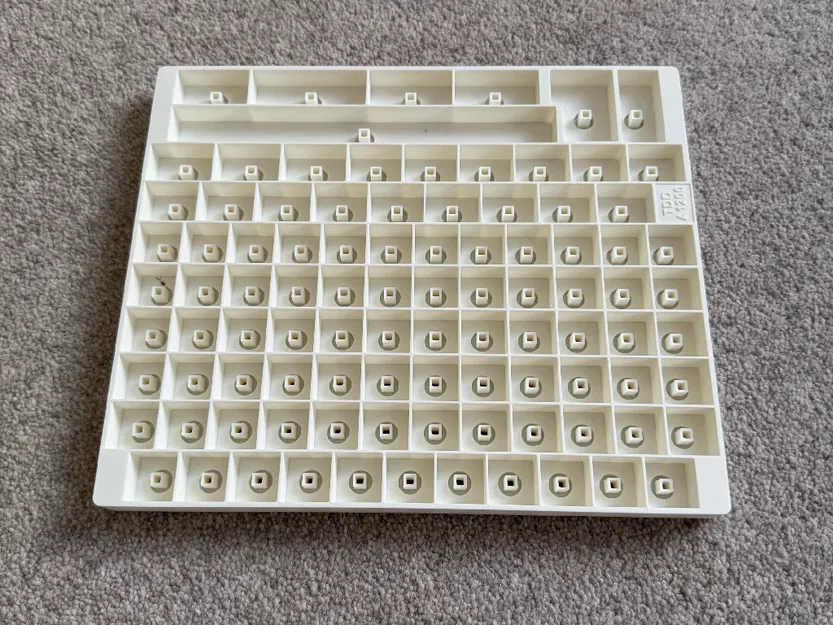 Khay keycap Commodore Amiga 1200 (bản cho bàn in nhỏ) - Image 2