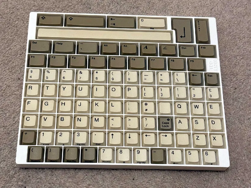 Khay keycap Commodore Amiga 1200 (bản cho bàn in nhỏ) - Image 3