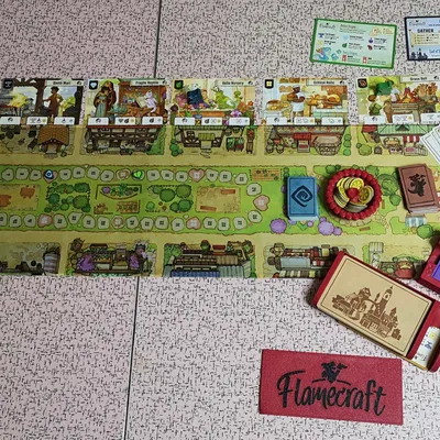 Bộ Organizer/Insert cho board game Flamecraft