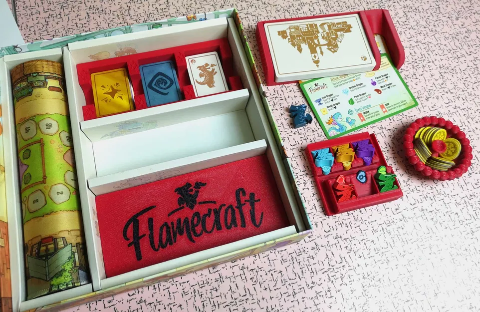 Bộ Organizer/Insert cho board game Flamecraft - Image 3