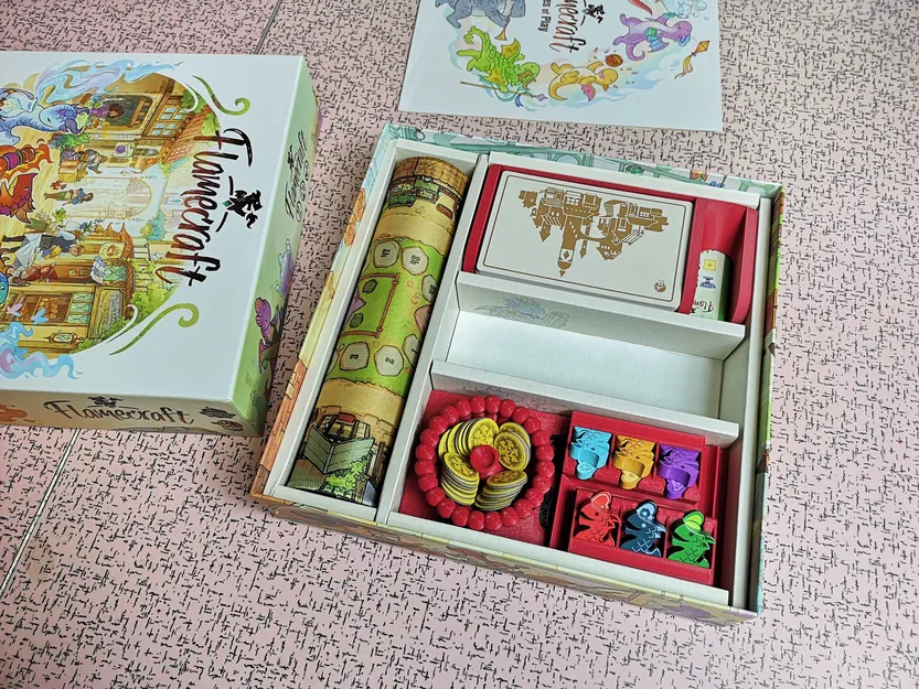 Bộ Organizer/Insert cho board game Flamecraft - Image 4