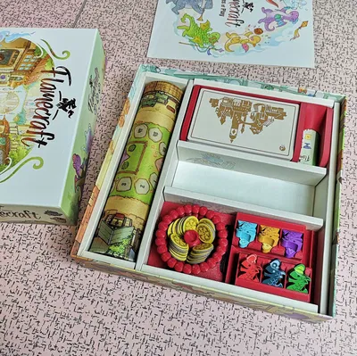 Bộ Organizer/Insert cho board game Flamecraft