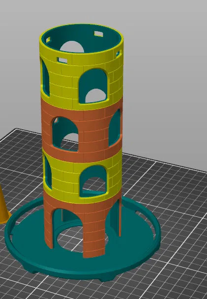 Futterhaus Leuchtturm / Máng ăn cho chim kiểu Hải đăng (Birdsfeed Lighthouse) - Image 1