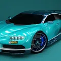 Mô hình Bugatti Chiron - Thumbnail 4