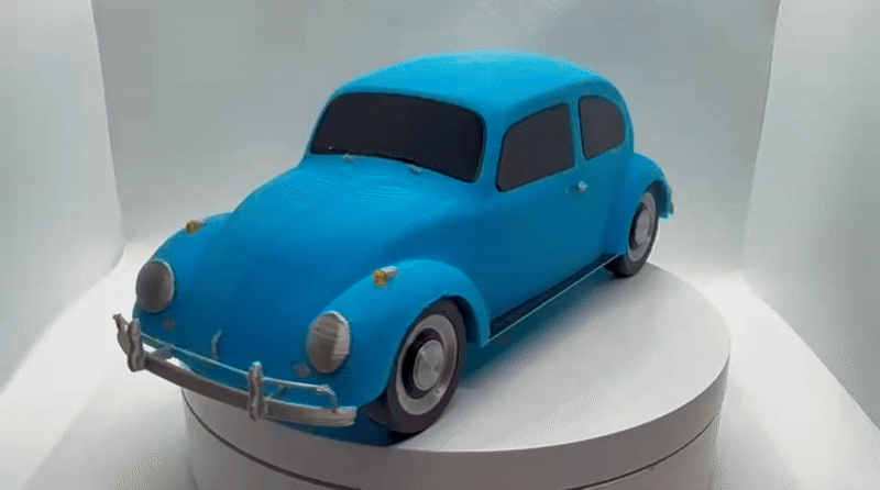 Kit Card VW Beetle Käfer tỉ lệ 1:24