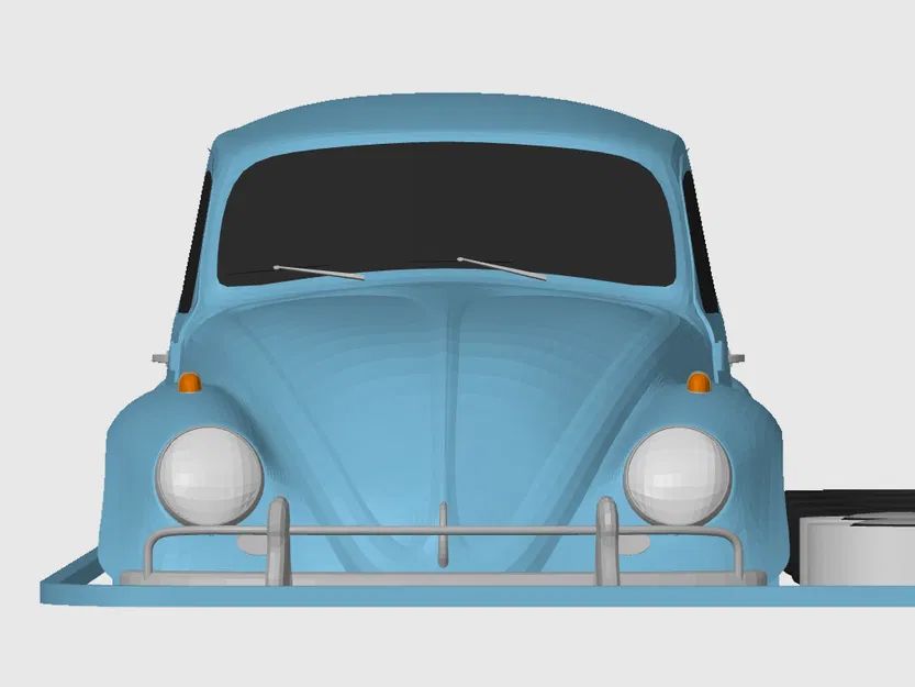 Kit Card VW Beetle Käfer tỉ lệ 1:24 - Image 13