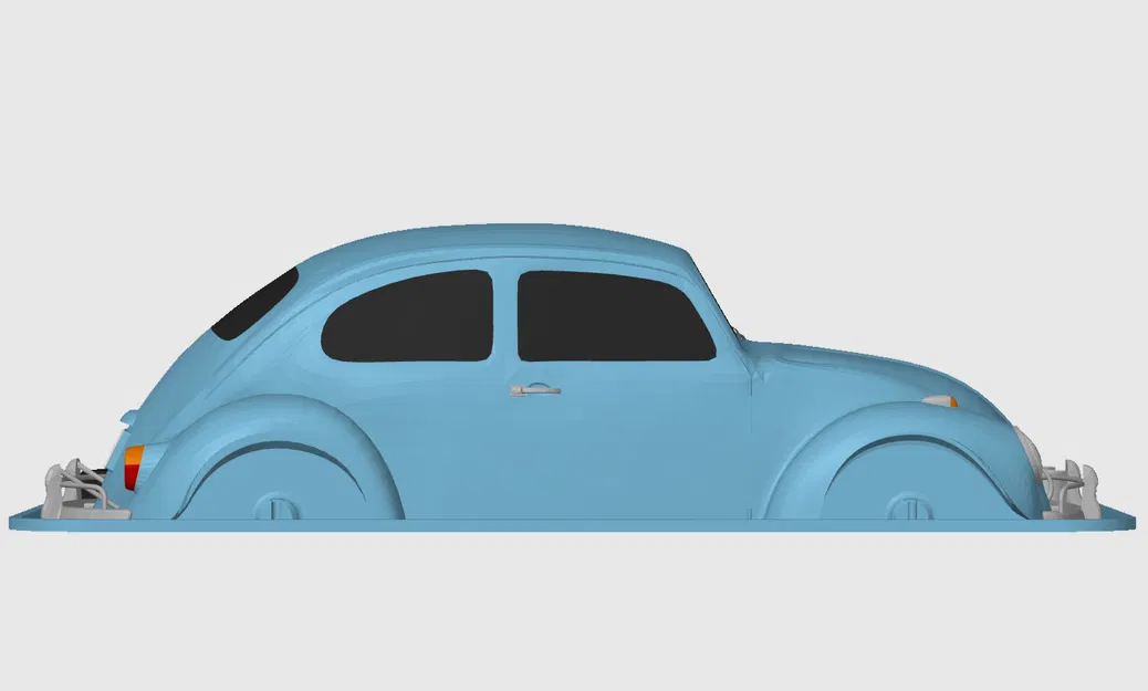 Kit Card VW Beetle Käfer tỉ lệ 1:24 - Image 15