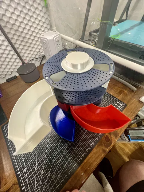 Hệ ngăn kéo Sunlu (mới/cũ) cho cuộn rỗng 1kg – Organizer xếp chồng - Image 2