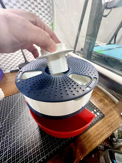 Hệ ngăn kéo Sunlu (mới/cũ) cho cuộn rỗng 1kg – Organizer xếp chồng - Image 4