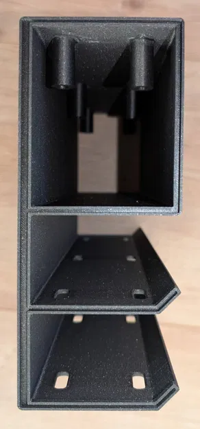 Hệ thống đi dây dưới bàn với khay đôi và ổ cắm điện - Image 2