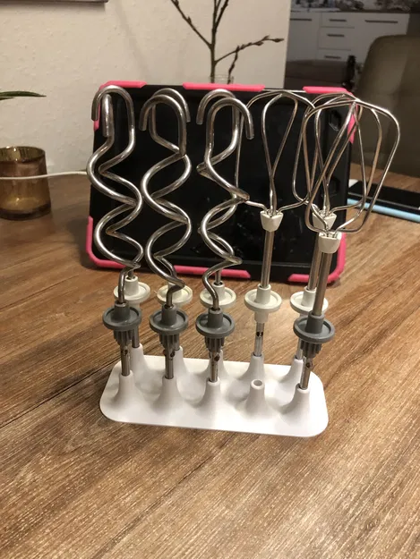 Giá treo whisk & knee hook cho Krups 3Mix (10 món) - Image 1