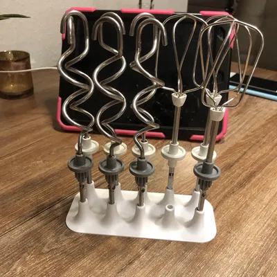 Giá treo whisk & knee hook cho Krups 3Mix (10 món)