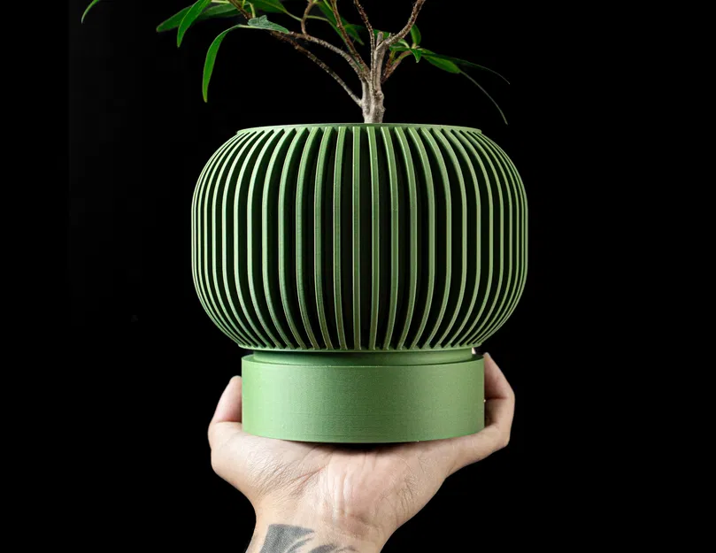 Chậu trồng cây Yuso Planter Pot 02 – MODERN MACHINE - Image 1