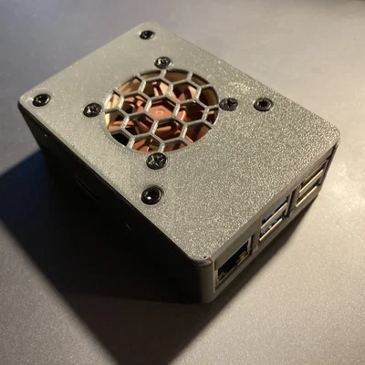 Radxa Rock 3A gắn quạt Noctua A4x10mm