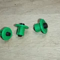 Đinh tán ấn vào (push-in) / pin / clip ô tô cho lỗ 6, 7, 8, 10 mm - Thumbnail 3