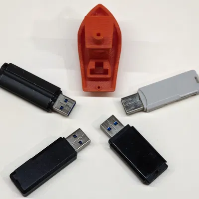 USB Benchy (Giá giữ USB/Flash Drive)