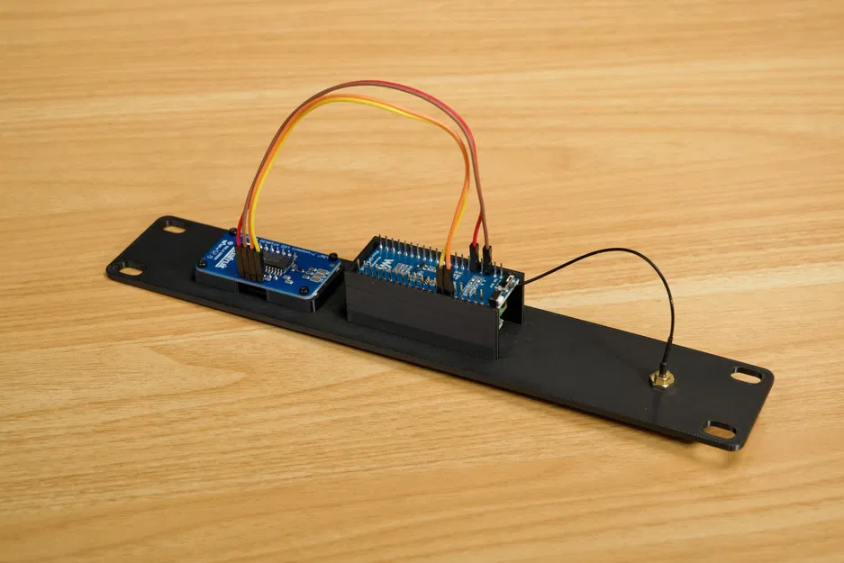 Pico GPS Clock - Mặt ốp 1U cho Mini Rack (Raspberry Pi Pico) - Image 3