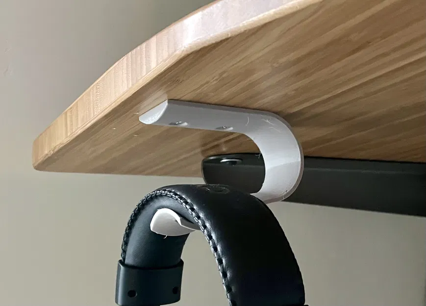 Móc Treo Tai Nghe Gắn Dưới Bàn (Underdesk Headphone Holder) - Image 1
